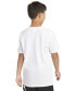 Big Boys Short Sleeve Two-Color Logo T-Shirt