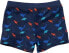 Badehose mit Dino-Muster, blau, Gr. 98/104, 1 St