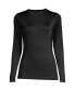 Petite Thermaskin Heat Long Sleeve Crewneck Long Underwear Top