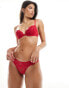 Ann Summers – Sexy – Brasilianischer Spitzen-Slip in Rot