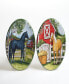 Clover Farm 4-Pc. Canape Plates asst.