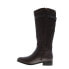 Trotters Lyra Wide Calf T1669-273 Womens Brown Leather Knee High Boots 5.5