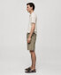 Men's Drawstring Bermuda Shorts