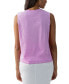 Women's Sun's Out Cotton Knotted Sleeveless Tee