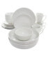 Josefa 18 Piece Porcelain Dinnerware Set with Large Serving Bowls