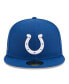 Men's Royal Indianapolis Colts Main Patch 59FIFTY Fitted Hat