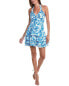 Moonsea Mini Dress Women's Blue Xs