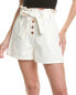 Blank Nyc Paperbag Short Women's White Xs