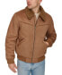 Men's Faux-Shearling Full-Zip Bomber Jacket