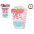 ATOSA Set 4 Boxes Palomitas Of Carton Unicorn Popcorn Box