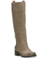 Women's Hybiscus Knee-High Wide Calf Riding Boots