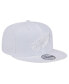 Men's Philadelphia Eagles Main White on White 9Fifty Snapback Hat