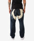 Men's Ricky No Flap Big T Painted Horseshoe Straight Jean