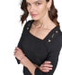 Women's Embellished Square-Neck Top, Regular & Petites