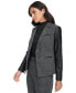 Women's Faux-Leather-Sleeve Blazer