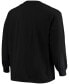 Men's Big and Tall Black Los Angeles Rams Color Pop Long Sleeve T-shirt