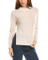 Malo Cashmere Pointelle Wool & Cashmere-Blend Sweater Women's