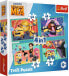 Trefl PUZZLE 4w1 Zwariowane Minionki 34648