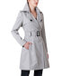 Women's Angie Water Resistant Hooded Trench Coat