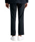 Men's Gabardine Skinny/Extra-Slim Fit Performance Stretch Flat-Front Dress Pants