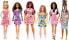 Lalka Barbie Mattel Fashionistas 208 z zespołem Downa ubrana w kwiecistą sukienkę FBR37 (HJT05)