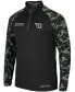 Men's Black Dayton Flyers OHT Military-Inspired Appreciation Take Flight Raglan Quarter-Zip Jacket