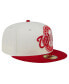 Men's Cream/Red Washington Nationals Lonestar 59FIFTY Fitted Hat