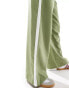 ONLY pull on trouser with contrast panel in khaki