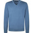 HACKETT Garment Merino Silk V Neck Sweater