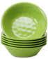 6-Pc. Green Melamine All-Purpose Bowl Set