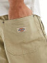 Dickies duck canvas utility trousers in light tan