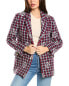 Maje Wool-Blend Suit Blazer Women's