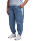 Plus Size Pull-On Logo Woven Track Pants