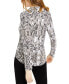 Women's Print Zip-Pocket Top, in Regular & Petite, Created for Macy's