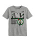 Preschool Heather Gray Boston Celtics 2024 Eastern Conference Champions Locker Room T-Shirt