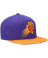 Men's Purple and Orange Phoenix Suns Team Two-Tone 2.0 Snapback Hat