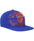 Men's Blue New York Knicks Hardwood Classics Asian Heritage Scenic Snapback Hat