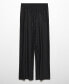 Women's Textured Wide leg Pants