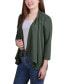 Women's 3/4 Sleeve Solid Cardigan