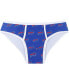 Women's Royal Buffalo Bills Gauge Allover Print Knit Panties