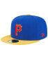 Men's Royal/Yellow Pittsburgh Pirates Empire 59FIFTY Fitted Hat