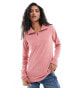 Columbia Glacial IV half zip micro fleece in pink agave red