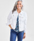 Petite Classic Denim Jacket, Created for Macy's