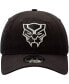 Men's Black Black Panther Classic Logo 9TWENTY Adjustable Hat