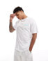 ONLY & SONS oversized t-shirt with unidentified back print in white