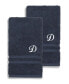 Textiles Turkish Cotton Personalized 2 Piece Denzi Bath Towel Set, 54" x 27"