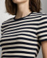 Women's Striped Crewneck Tee