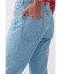 Women's High Waisted Mom Jeans