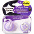 TOMMEE TIPPEE Night Time Pacifiers X2