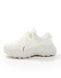 SEQWL Wolf chunky trainers in white